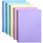 Karton P+P Twin wire blok A5 PP PASTELINI žlutá – Zboží Živě