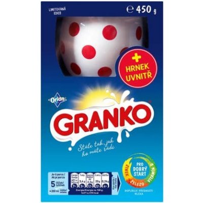 Orion Granko + hrnek 450 g od 95 Kč - Heureka.cz