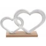 Paris Dekorace Dekorace dřevěné srdce – Zboží Dáma