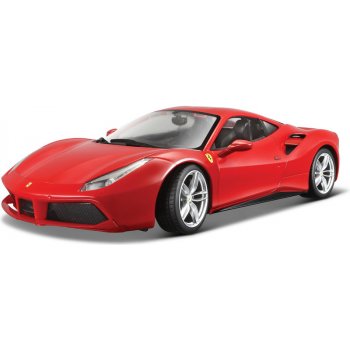 Bburago Ferrari 488 GTB červená 1:18