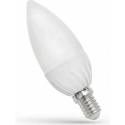 SPECTRUM LED žárovka E14 svíčka 230V 6W 540lm Neutrální bílá
