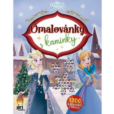 Ledové královstí Vánoce Omalovánky s kamínky – Zboží Mobilmania