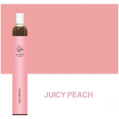 Elf Bar T600 Juicy Peach 20 mg 600 potáhnutí 1 ks – Zboží Mobilmania