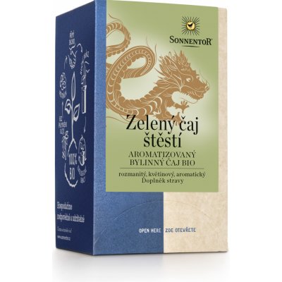 Sonnentor Zelený čaj Štěstí BIO 20 ks – Hledejceny.cz