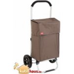ALDOS nákupní taška na kolečkách VIENA hnědá – Zboží Mobilmania