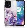 Pouzdro a kryt na mobilní telefon Motorola PROTEMIO MY ART Ochranný kryt pro Motorola Moto G34 5G PEONIES (156) 79538