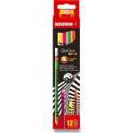 Kores 92306 Neon grafitová tužka HB 12 ks – Zboží Živě