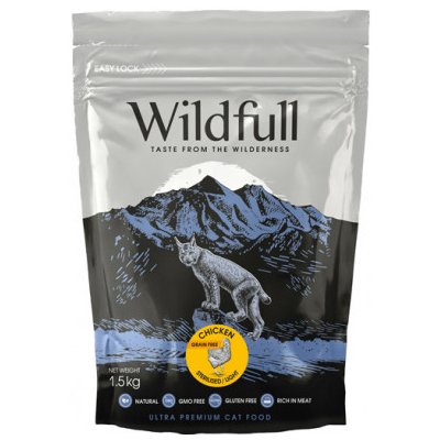 Wildfull Cat Adult Sterilized&Light Chicken & Pumpkin 1,5 kg