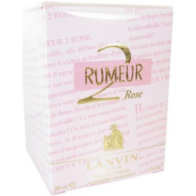 Lanvin Rumeur 2 Rose parfémovaná voda dámská 30 ml – Zboží Mobilmania
