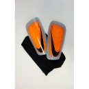 Nike Mercurial lite Shin Guards Mens Org/Wolf Grey