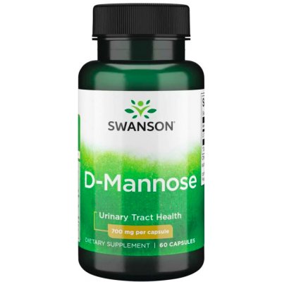 Swanson D-Manóza D-Mannose 700 mg 60 kapslí
