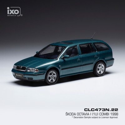 IXO Škoda Octavia I Combi 1998 Zelená 1:43 – Zbozi.Blesk.cz