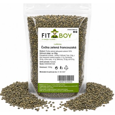 Fitboy Čočka zelená francouzská 1 kg – Hledejceny.cz