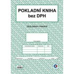 Baloušek Tisk ET378 Pokladní kniha bez DPH – Zboží Dáma