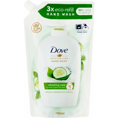 Dove Go Fresh Fresh Touch tekuté mýdlo náhradní náplň 750 ml – Zboží Mobilmania