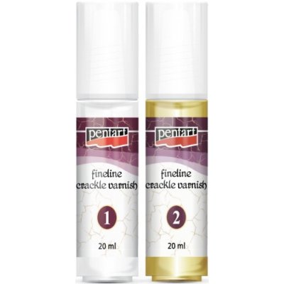 pentart Krakelovací lak pro jemné linie průhledný 100 ml – Zboží Dáma