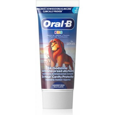 Oral-B Kids Lion King dětská s ovocnou příchutí 6 m+ 60 ml – Hledejceny.cz