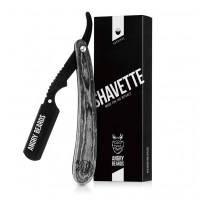 Angry Beards Shavetta Garrigue Břitva na holení kůže – Sleviste.cz