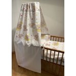 Baby Nellys Nebesa na postýlku Medvídci hnědá Bavlna – Zboží Dáma