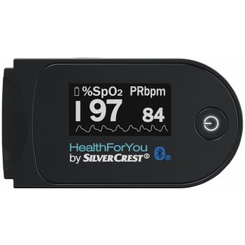 Silvercrest Personal Care Pulzní oxymetr s Bluetooth SPO 55
