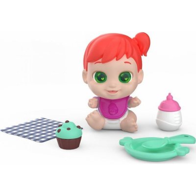 Baby Buppies miminko Holka červené vlasy jídlo – Zboží Mobilmania