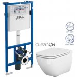 JIKA WC CERSANIT CLEANON CASPIA + SEDÁTKO H895652 X CP1 – Zboží Dáma