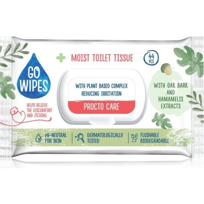 GoWipes Vlhčený Procto Care 44 ks – Sleviste.cz