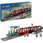 LEGO® City 60423 Tramvaj a zastávka v centru města – Zboží Živě