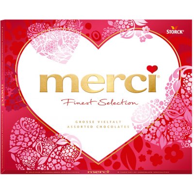 Merci Srdce Finest Selection 250 g – Zboží Mobilmania