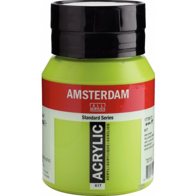 Amsterdam Standard akrylová barva 617 Yellowish Green 250 ml – Hledejceny.cz
