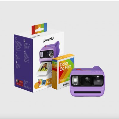 Polaroid Go Gen 3 Purple + Color Film Bundle – Zboží Živě