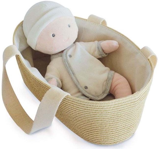 Doudou Julijou Pol v tašce do kočárku 28 cm