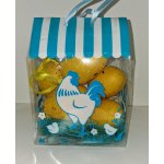 Velikonoční dekorace vajíčka 6ks Žlutá – Zboží Mobilmania