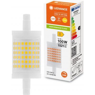 Osram žárovka LED HALOLINE 78mm 12W/827 100W DIM PERFOR-MANCE CLASS – Hledejceny.cz