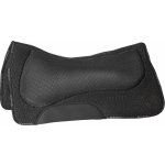 Acavallo Dečka podsedlová 3D Spacer Memory Foam westernová černá – Zboží Dáma
