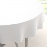 Biante kulatý ubrus Rongo RG-045 Bílý Ø 120 cm – Zboží Dáma