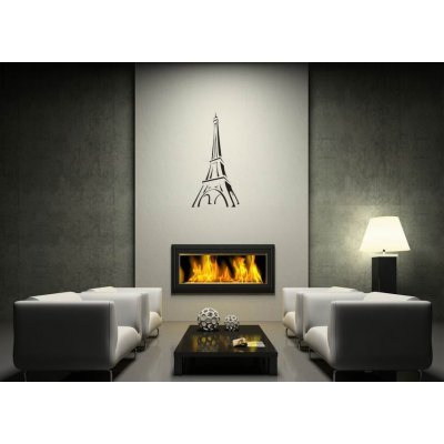 Weblux vzor n70483296 Samolepka na zeď - Paris Eiffel eiffel tvrz tvrz Paříž, rozměry 100 x 50 cm – Zboží Mobilmania