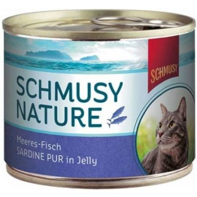 SCHMUSY Nature Sardinky v želé 185 g – Hledejceny.cz