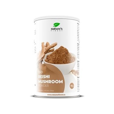 Nutrisslim Reishi Mushroom Bio Lesklokorka lesklá 125 g – Zboží Mobilmania