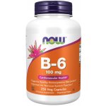 Now Vitamin B6 Pyridoxin 100 mg 250 kapslí – Hledejceny.cz