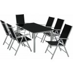 TecTake MASPALOMAS 6+1 stříbrná – Zboží Mobilmania