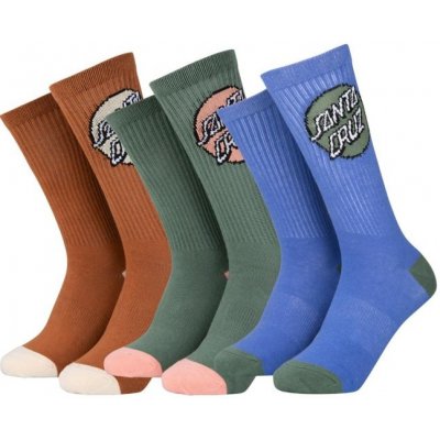 Santa Cruz ponožky Pop Dot Sock 3 Pack Assorted – Zboží Mobilmania