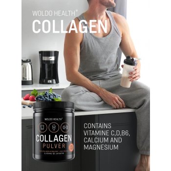 WoldoHealth Čistý kolagen hovězí 500 g