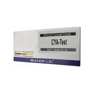 Water I.D. tablety pro PoolLab kyselina kyanurová CYA-test 50 ks