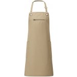 Premier Workwear Zástěra z recyklovaného materiálu a biobavlny PR121 Khaki Pantone 7536C 86x72cm – Hledejceny.cz