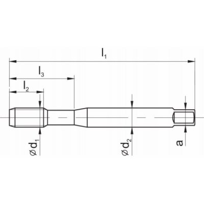Fanar ZÁVIT M 6 DIN-371C VHM HRC60 TICN – Hledejceny.cz