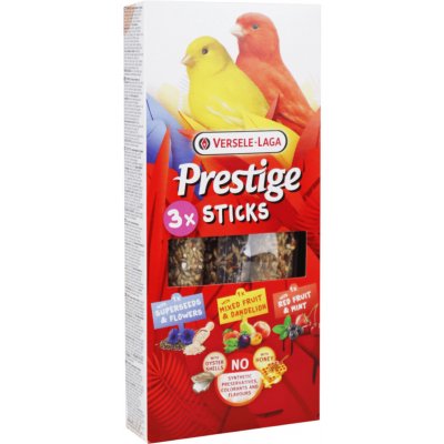 Versele-Laga Prestige Sticks tyčinky Canaries Triple Variety 90 g – Hledejceny.cz