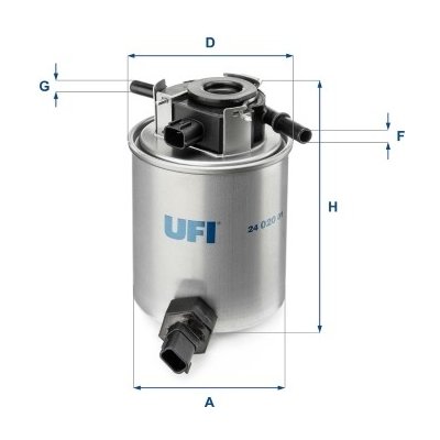 Palivový filtr UFI 24.020.01 – Sleviste.cz