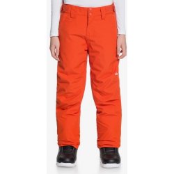 Quiksilver Estate youth PT snowboardové kalhoty unisex oranžová