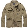 Army a lovecká bunda, kabát a blůza Bunda Vintage Industries Cranford Hnědá